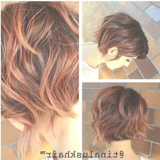10 Stylish Messy Short Hair Cuts – 2017 Hairstyles For Women Short Throughout Bouncy Bob Haircuts (Photo 13 of 15)