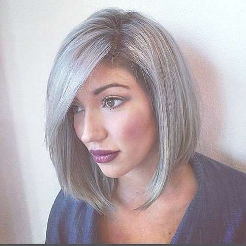 14 Short Hairstyles For Gray Hair | Short Hairstyles 2016 – 2017 Pertaining To Gray Bob Haircuts (View 1 of 15)