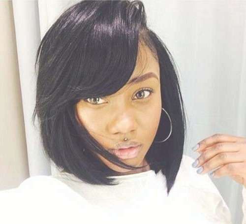 15+ Black Girls With Short Hair | Short Hairstyles 2016 – 2017 In Black Girl Bob Haircuts (View 1 of 15)