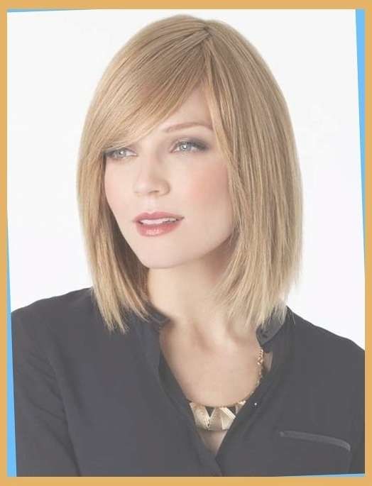 15 Latest Long Bob With Side Swept Bangs | Bob Hairstyles 2015 Inside Long Bob Hairstyles With Side Bangs (View 14 of 15)