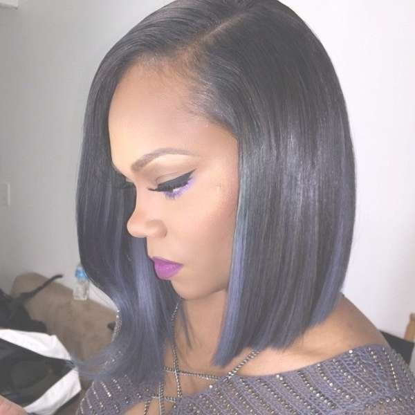 17 Trendy Bob Hairstyles For African American Women 2016 Bob Throughout Bob Haircuts For African American (View 2 of 15)