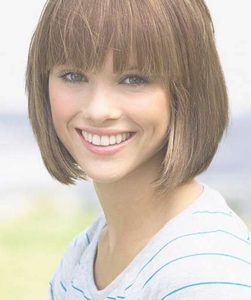20 Best Bob Hairstyles | Bob Hairstyles 2017 – Short Hairstyles Pertaining To Straight Bob Haircuts With Bangs (Photo 15 of 15)