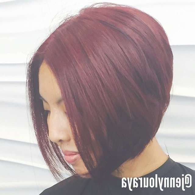 22 Cute Inverted Bob Hairstyles – Popular Haircuts Throughout Bob Haircuts And Colors (View 12 of 15)