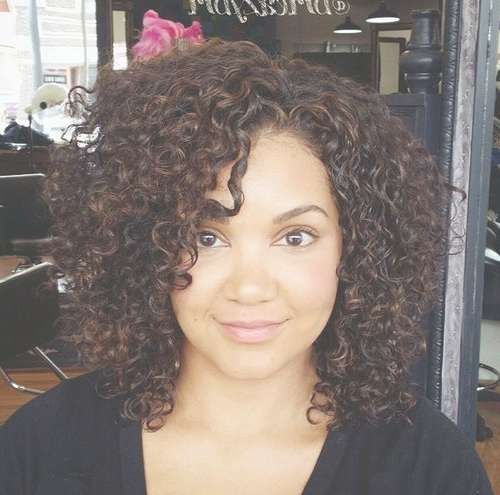 22 Ways To Rock A Wavy Curly Bob Haircut | Styles Weekly With Regard To Natural Curly Bob Hairstyles (View 8 of 15)