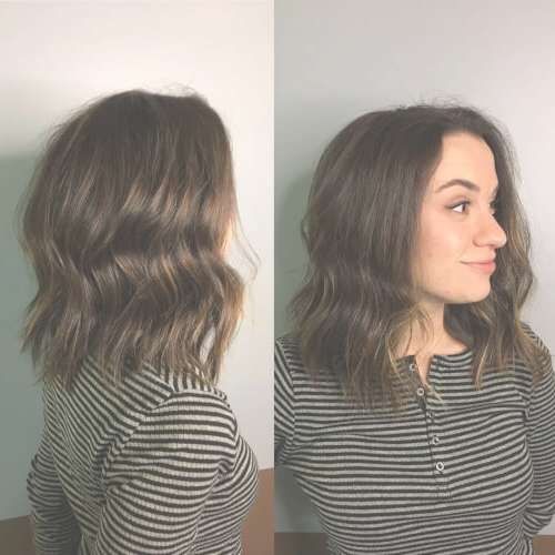 24 Best Long Bob Haircuts & Hairstyles (Updated For 2018) Intended For Bob Haircuts With Long Layers (View 8 of 15)