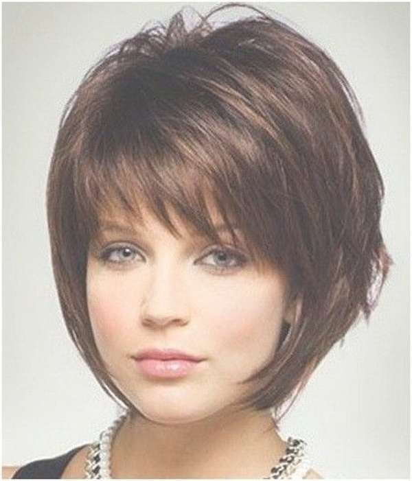 25 Beautiful Short Haircuts For Round Faces 2017 For Short Bob Hairstyles For Round Faces (Photo 9 of 15)