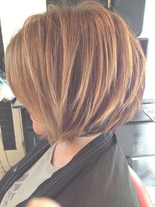 30 Stacked Bob Haircuts For Sophisticated Short Haired Women Within Stacked Bob Haircuts (View 6 of 15)