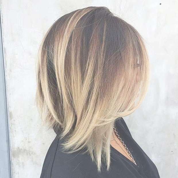 31 Best Shoulder Length Bob Hairstyles | Stayglam In Bob Haircuts With Layers Medium Length (Photo 4 of 15)