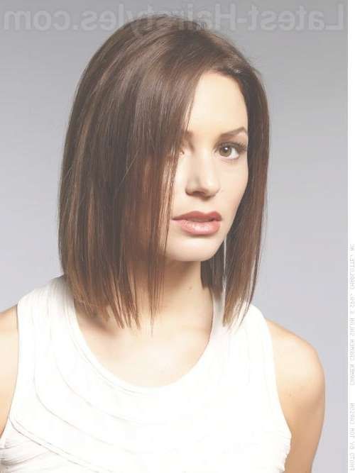 49 Best Hairstyles For Long Faces (updated For 2018) Throughout Long Bob Haircuts For Oval Faces (Photo 8 of 15)