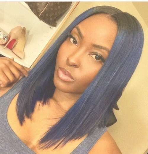 50 Bob Hairstyles For Black Women | Hairstyles Update In Long Bob Haircuts For Black Women (Photo 1 of 15)