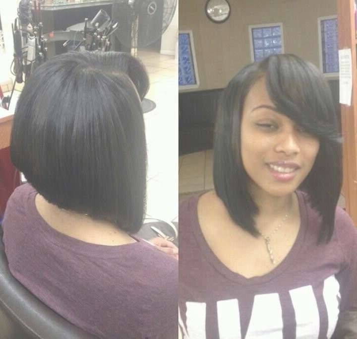 506 Best Bobs Images On Pinterest | Braids, Hairstyles And African Inside Indian Women Bob Hairstyles (Photo 12 of 15)