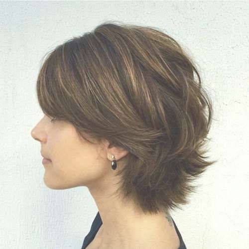 60 Classy Short Haircuts And Hairstyles For Thick Hair With Short Layered Bob Haircuts For Thick Hair (View 2 of 15)