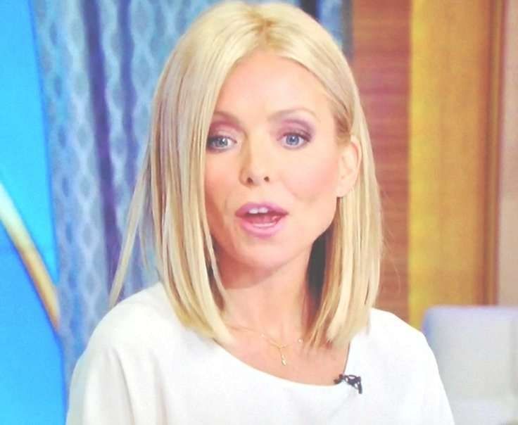 67 Best Kelly Ripa Hair Images On Pinterest | Angles, Apples And Bag Inside Kelly Ripa Bob Hairstyles (View 3 of 15)
