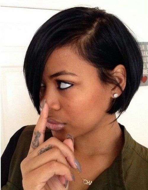 Best 25+ Black Bob Hairstyles Ideas On Pinterest | Straight Black With African American Bob Haircuts (View 9 of 15)