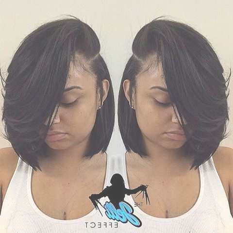 Best 25+ Black Bob Hairstyles Ideas On Pinterest | Straight Black With Regard To Bob Haircuts For Black Hair (View 5 of 15)