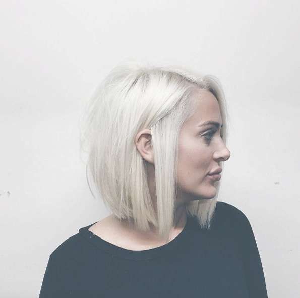 Best 25+ Blonde Bob Hairstyles Ideas On Pinterest | Blonde Bobs Pertaining To Short Blonde Bob Haircuts (View 8 of 15)