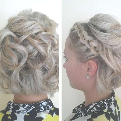 Best 25+ Bob Wedding Hairstyles Ideas On Pinterest | Short Hair With Prom Hairstyles For Bob Haircuts (View 15 of 15)