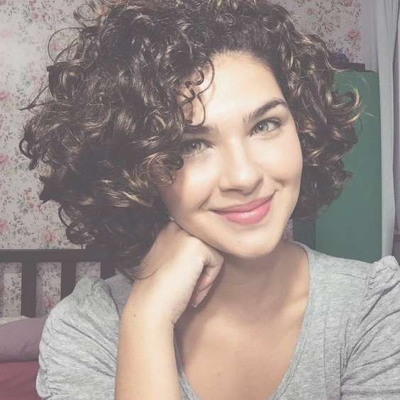 Best 25+ Curly Bob Hairstyles Ideas On Pinterest | Medium Wavy Bob For Cute Bob Haircuts For Curly Hair (View 9 of 15)