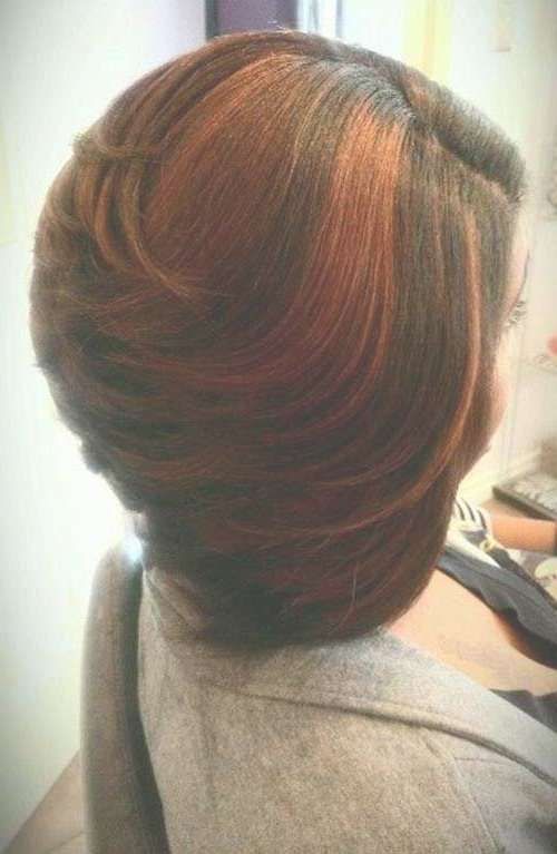 Best 25+ Layered Bob Hairstyles For Black Women Ideas On Pinterest Intended For Black Layered Bob Haircuts (Photo 4 of 15)