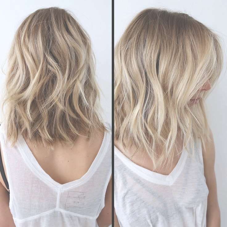 Best 25+ Long Bob Blonde Ideas On Pinterest | Long Bob With Layers Intended For Long Blonde Bob Hairstyles (Photo 10 of 15)