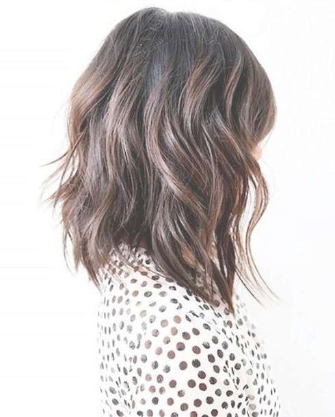 Best 25+ Long Bob Hairstyles Ideas On Pinterest | Long Bobs Intended For Bob Haircuts With Long Layers (View 11 of 15)