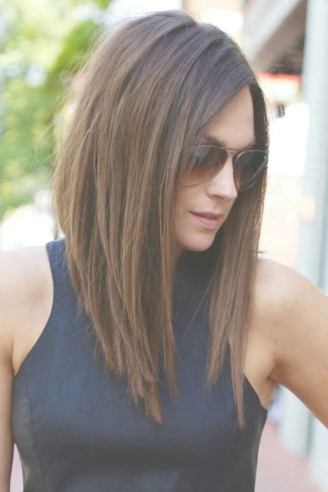 Best 25+ Long Bob With Layers Ideas On Pinterest | Long Bob Regarding Bob Haircuts With Long Layers (View 3 of 15)
