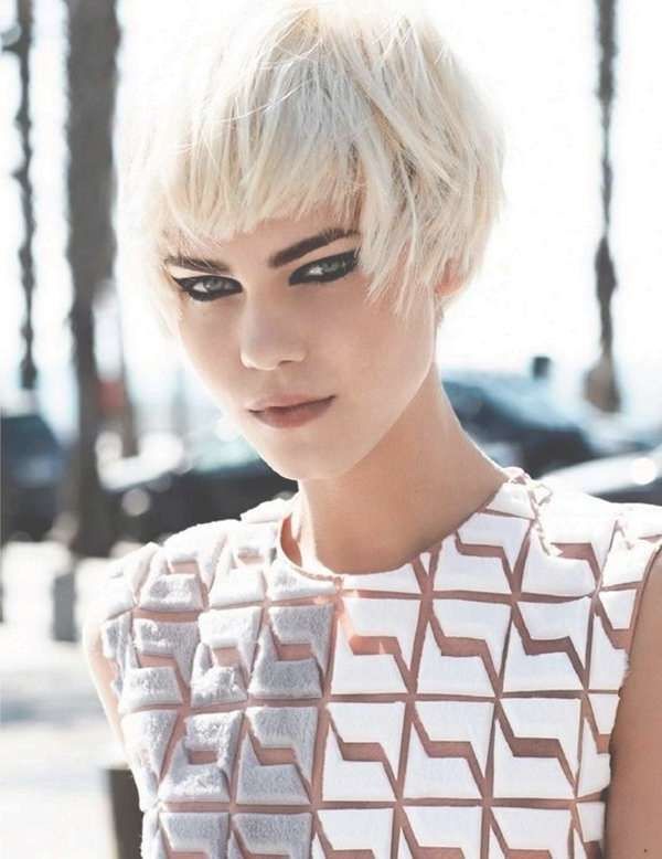 Best 25+ Short Punk Hairstyles Ideas On Pinterest | Punk Pixie Within Punk Rock Bob Haircuts (View 14 of 15)