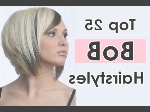 Bob Hairstyles For Long, Short, Thick, Thin, Round Faces With Fine Intended For Bob Haircuts For Round Faces Thick Hair (View 7 of 15)