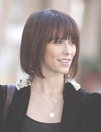 Bob Hairstyles With Bangs | French Fashions Intended For Straight Bob Haircuts With Bangs (Photo 6 of 15)