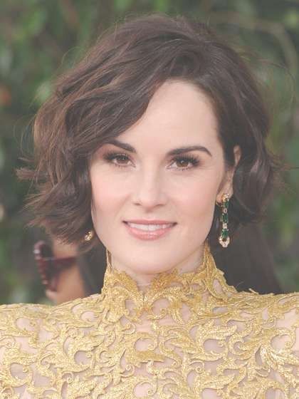 Celebrity Hair Cuts For The Everyday: Michelle Dockery's Graduated Regarding 30s Bob Haircuts (View 3 of 15)