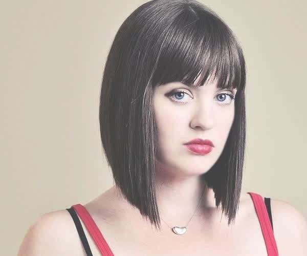 Featured Photo of 2024 Latest Straight Bob Haircuts with Bangs