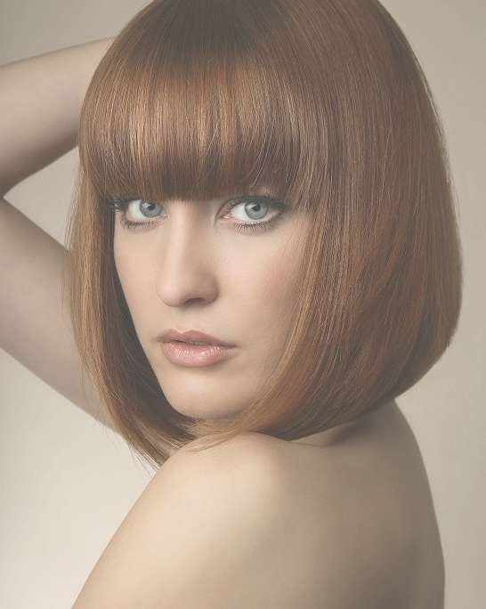 Funky Bob Haircut With Straight Bangs_01 – Latest Hair Styles With Straight Bob Haircuts With Bangs (Photo 4 of 15)