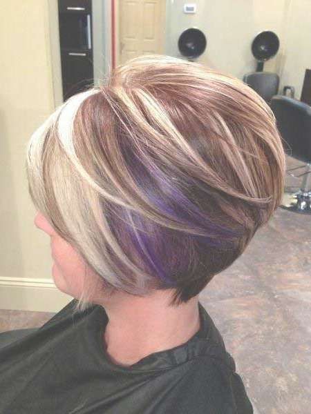 Short Purple Ombre Hair | Short Hairstyles 2016 – 2017 | Most Regarding Bob Haircuts And Colors (View 7 of 15)