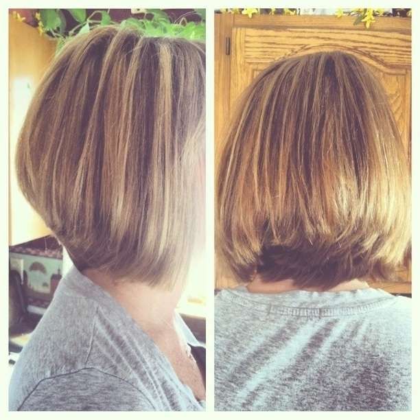 Simple Natural Look – The Layered Bob Haircut For Thick Hair Intended For Short Layered Bob Haircuts For Thick Hair (View 14 of 15)