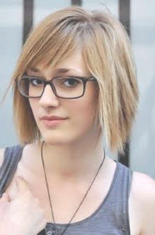10 Best Short Hair & Glasses Images On Pinterest | Short Hair Regarding Most Recently Medium Haircuts For Glasses (Photo 7 of 25)