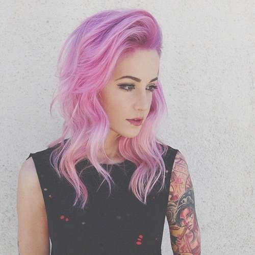 10 Emo Hairstyles For Girls With Medium Hair Throughout Latest Pinks Medium Haircuts (View 14 of 25)