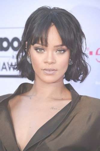 10 Sizzling Bob Haircuts Half Up Half Down Styles (perfect For Pertaining To Rihanna Bob Haircuts (View 25 of 25)
