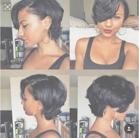 11+ Cute Short Hairstyles For Black Women – The Styles | The For Current Short Medium Haircuts For Black Women (View 1 of 25)