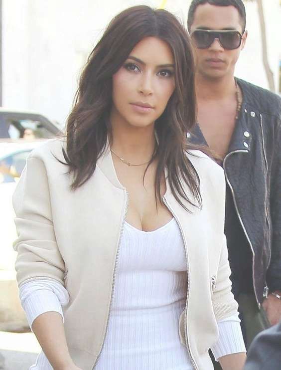 15 Best Kim Kardashian Hairstyles Images On Pinterest | Hairdos Within Recent Kim Kardashian Medium Haircuts (View 6 of 25)