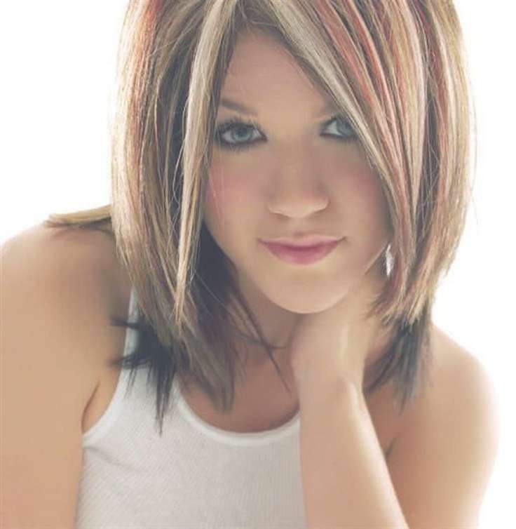 18 Best Possible Haircuts?! Images On Pinterest | Hair Cut Regarding Most Popular Medium Haircuts With Red And Blonde Highlights (Photo 10 of 25)