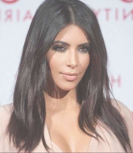 18 Medium Haircuts (sexy Shoulder Length) Page 1 Of 2 With Latest Kim Kardashian Medium Hairstyles (Photo 21 of 25)