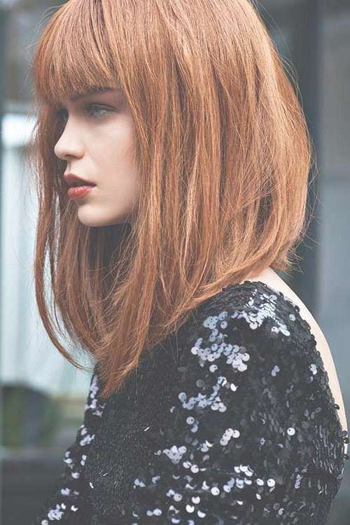 20 Best Long Inverted Bob Hairstyles | Bob Hairstyles 2017 – Short With Ginger Bob Haircuts (Photo 6 of 25)