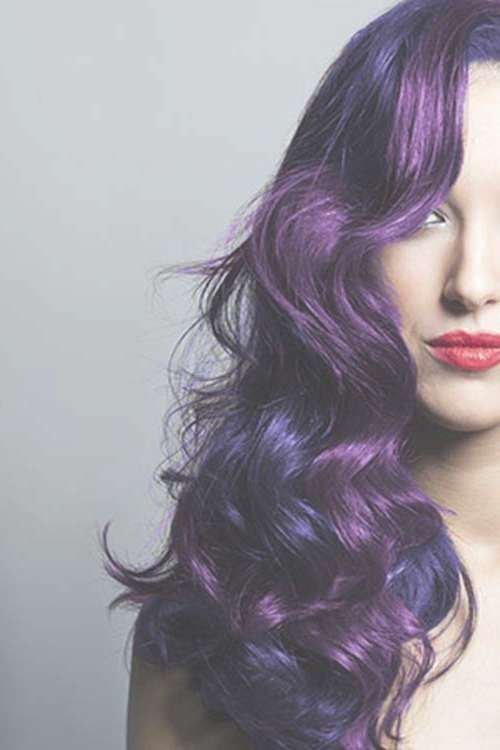 20 Cool Ideas For Lavender Ombre Hair And Purple Ombre In Most Recently Purple And Black Medium Hairstyles (Photo 9 of 15)