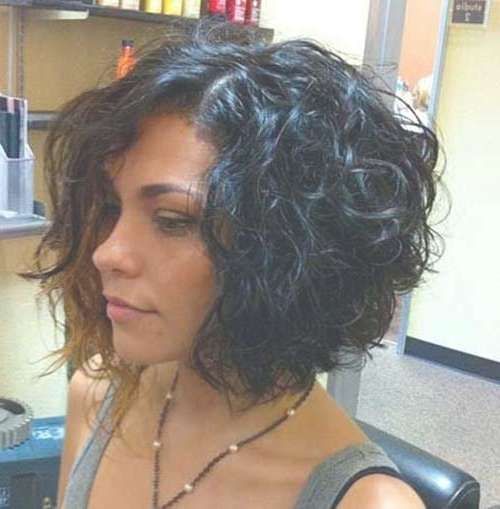 20 Curly Short Bob Hairstyles | Bob Hairstyles 2017 – Short Within Curled Bob Haircuts Curled (View 8 of 25)