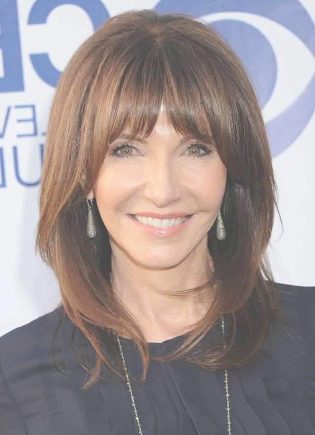20 Gorgeous Medium Length Haircuts For Women Over 50 | Shoulder With Regard To Most Up To Date Medium Hairstyles For Mature Women (Photo 13 of 25)