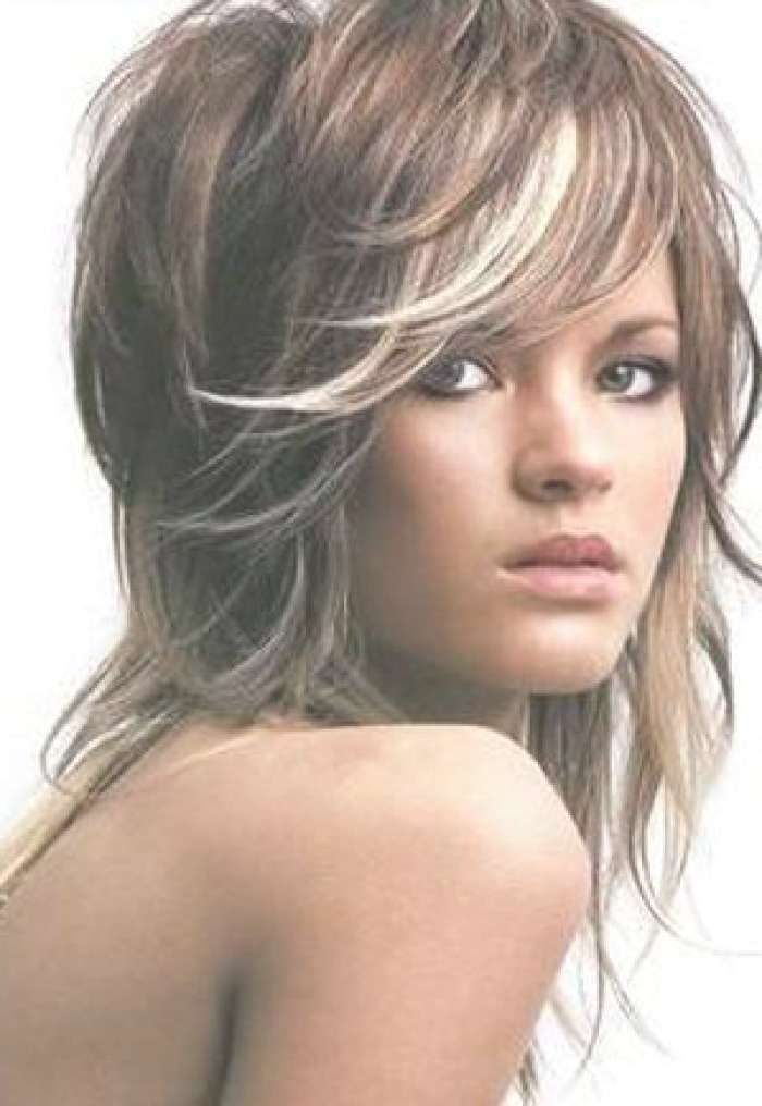 20 Interesting Short Hairstyles And Haircuts With Bangs | Platinum Inside Current Funky Medium Haircuts For Fine Hair (View 3 of 25)