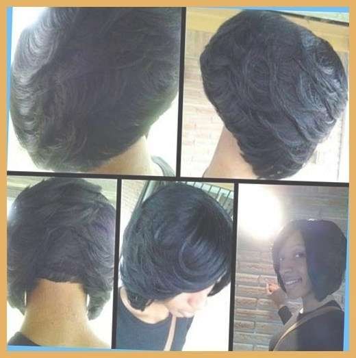 20 Layered Bob Hairstyles For Black Women | The Best Short Inside Intended For Feathered Bob Hairstyles (Photo 17 of 25)