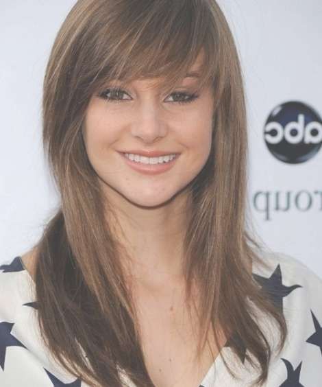 20 Medium Length Haircuts For Thick Hair Pertaining To Most Up To Date Medium Haircuts For Thick Hair With Bangs (Photo 2 of 25)