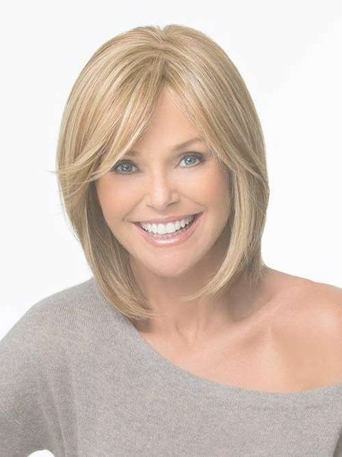 2018 Latest Long Bob Hairstyles With Side Swept Bangs Throughout Short Long Bob Hairstyles (Photo 12 of 25)