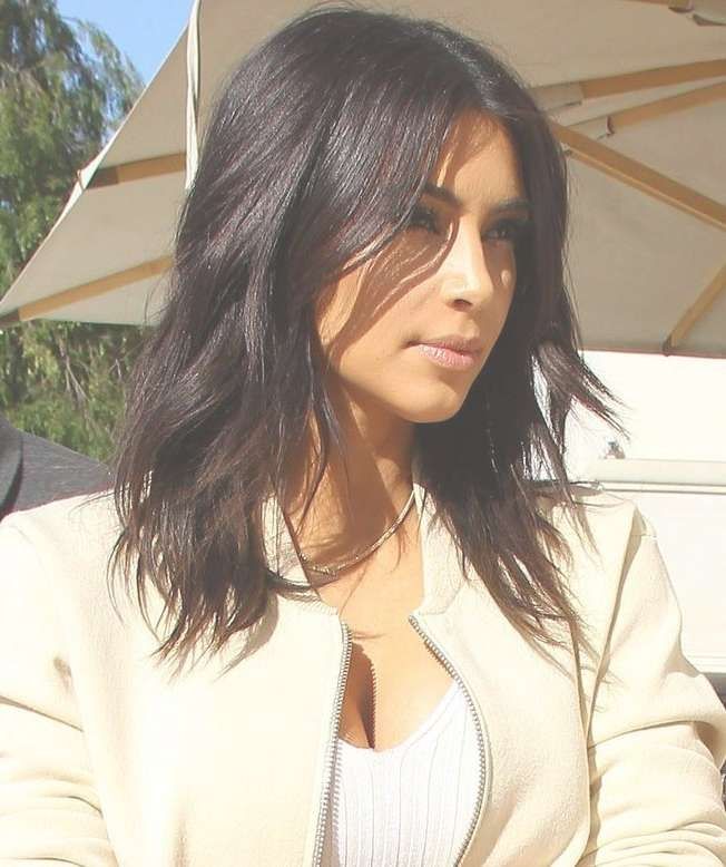Featured Photo of 25 Best Ideas Kim Kardashian Medium Haircuts